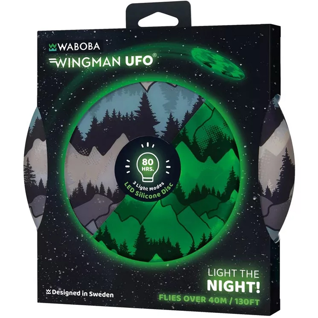 Waboba: Wingman UFO szilikon világító frizbi többféle változatban kép 1