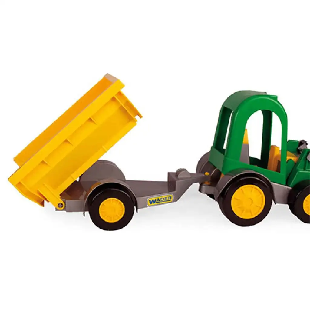 Homlokrakodós traktor utánfutóval 38cm - Wader kép 3