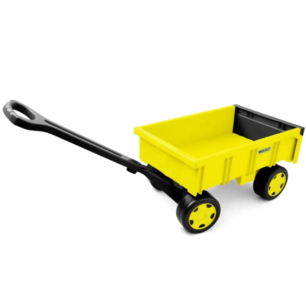 Sárga kézikocsi 60kg teherbírással - Wader kép 1