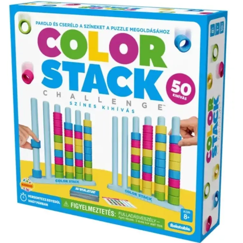 WDYM Color Stack challenge társasjáték kép 1