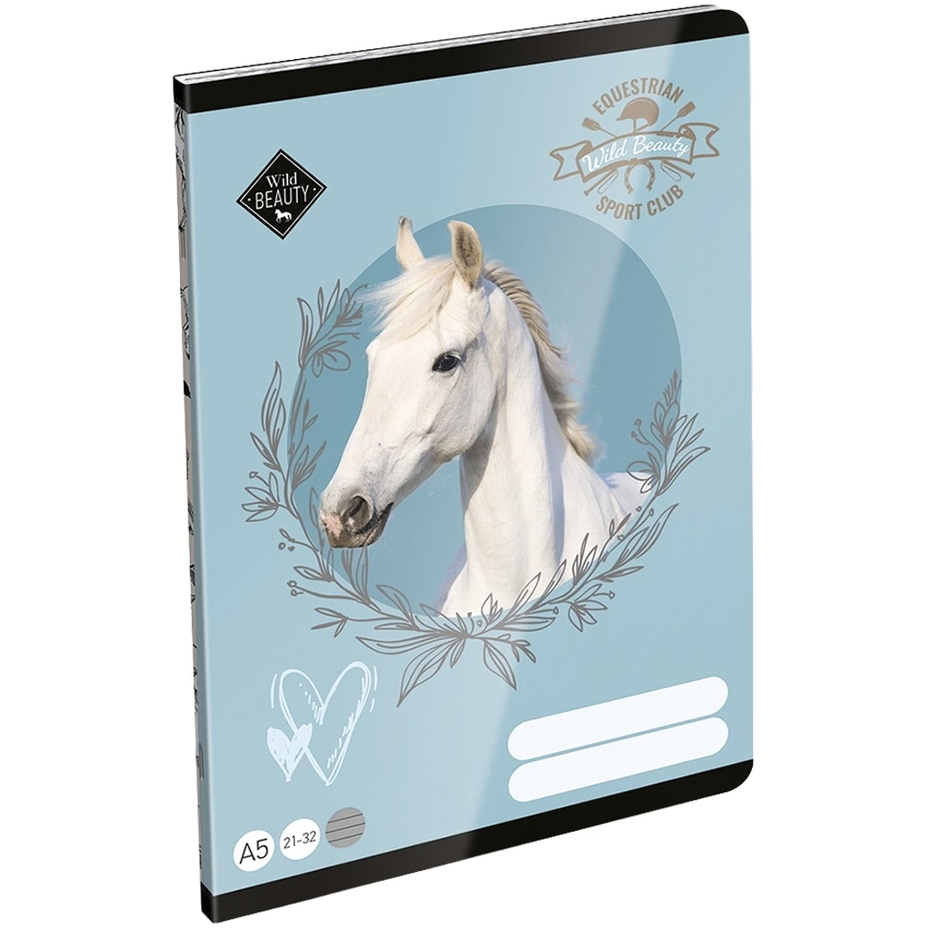 ICO: LizzySuli Wild Beauty Sport Club 4. osztályos vonalas füzet A/5 21-32 kép 1