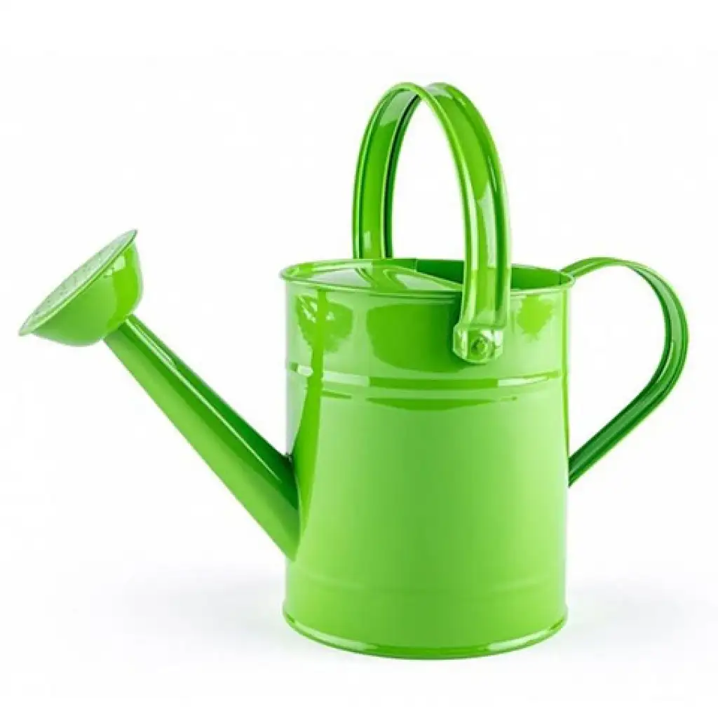 Fém retro locsolókanna zöld színben 1,5L - Woodyland kép 1