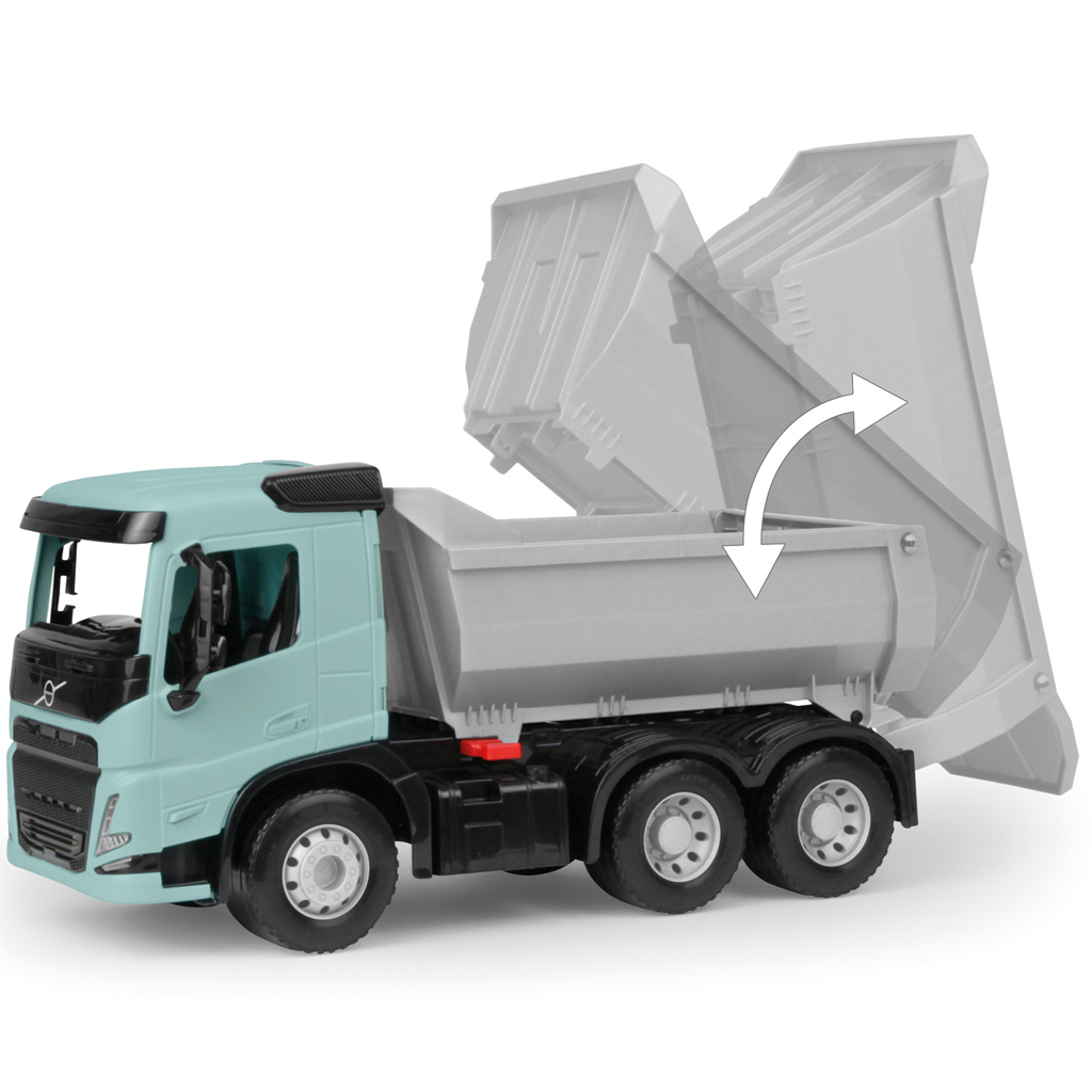 LENA: Worxx Volvo FMX billenőplatós teherautó dobozos 45cm kép 2