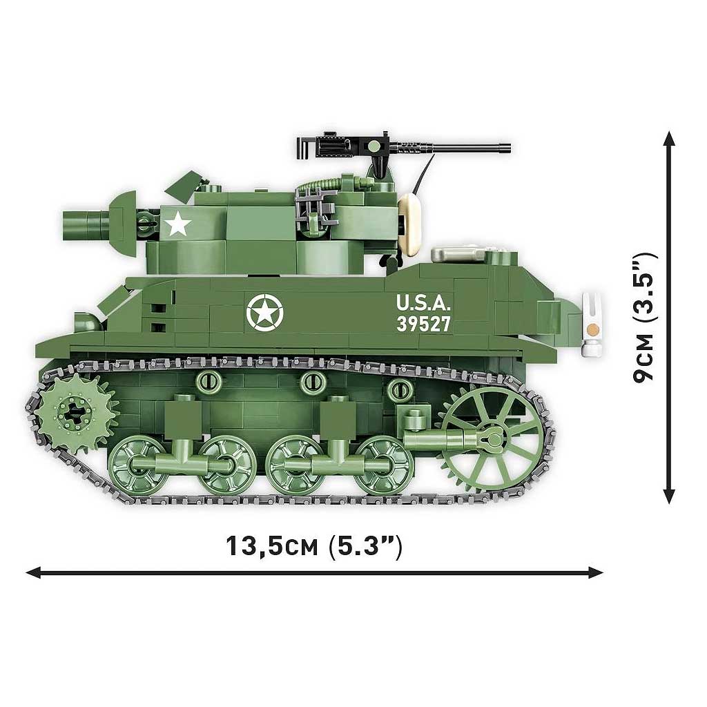 COBI: WWII H.M.C M8 Scott tank építőjáték (2279) kép 4