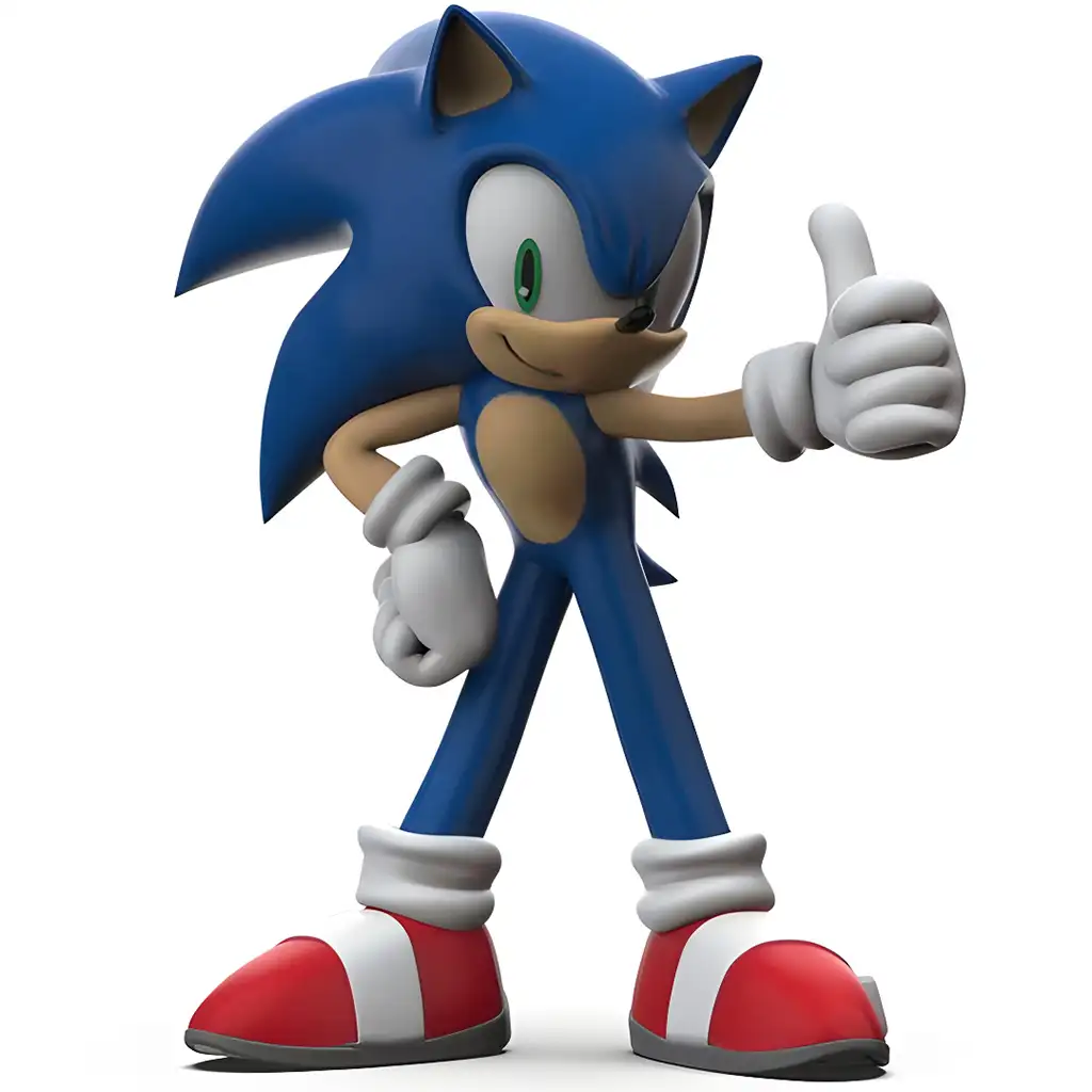 Sonic a sündisznó játékfigura 10cm - Comansi kép 1