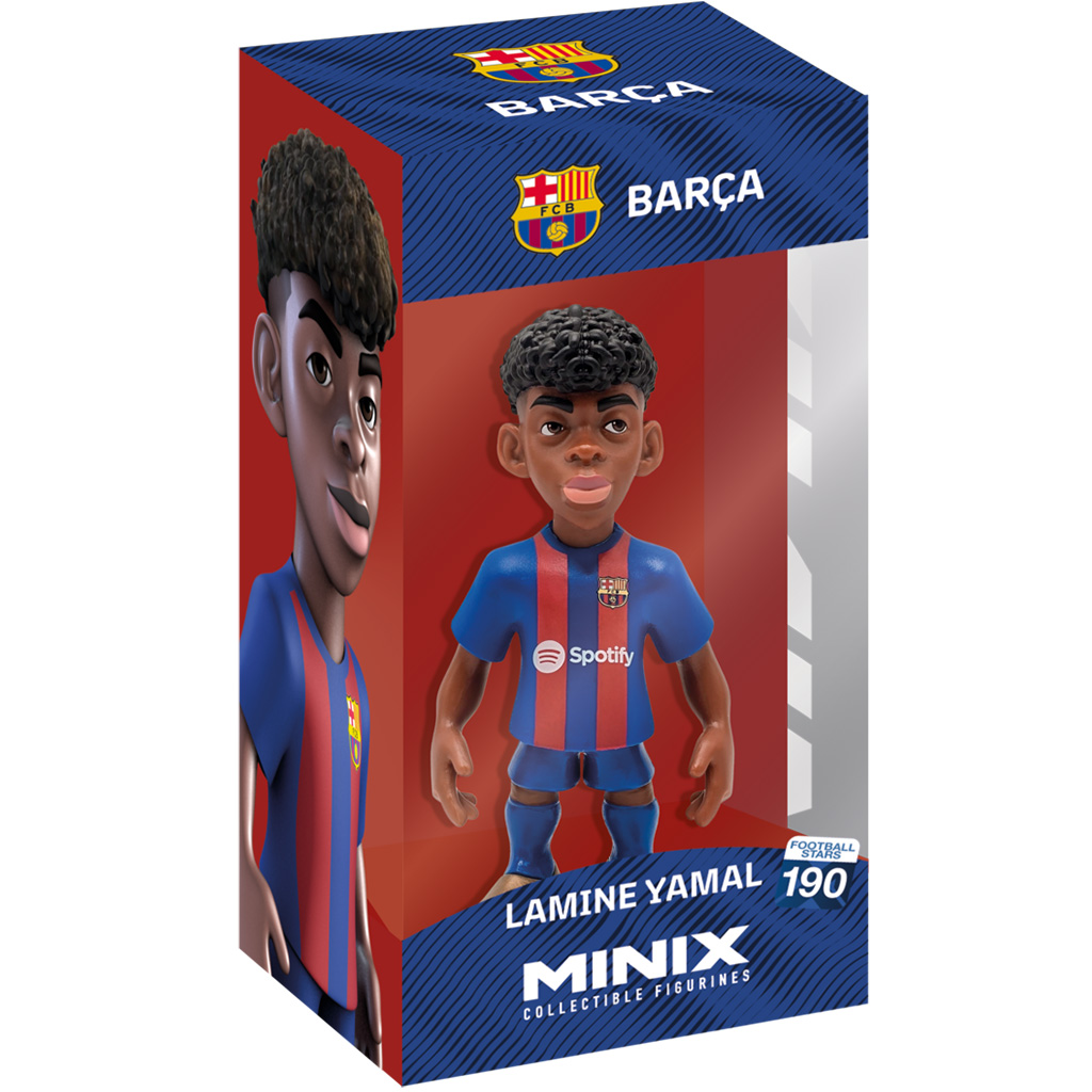 Minix: FC Barcelona - Lamine Yamal focista akciófigura 12cm kép 1