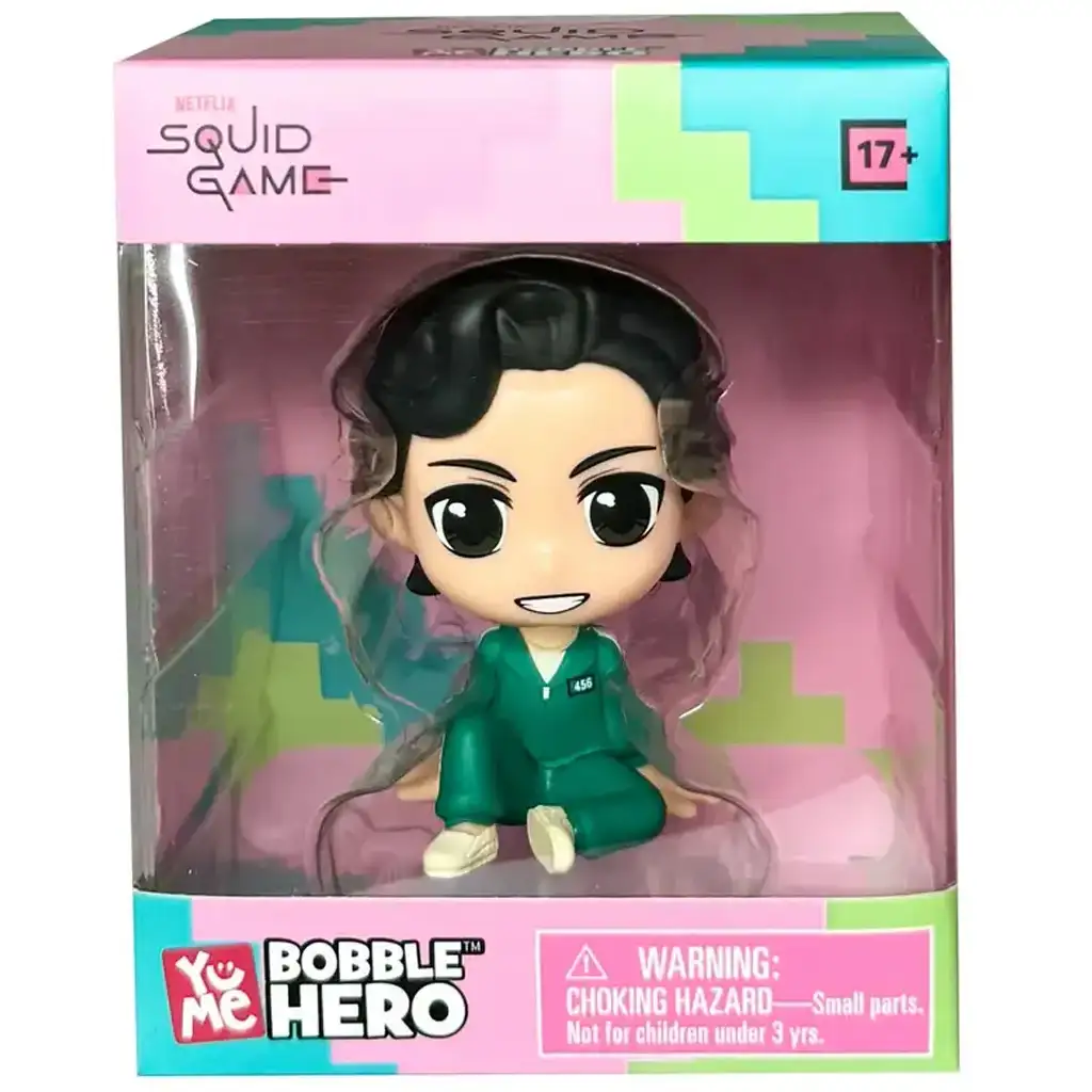 Squid Game Bobble Hero Seong Gi-Hun figura 7 cm kép 1