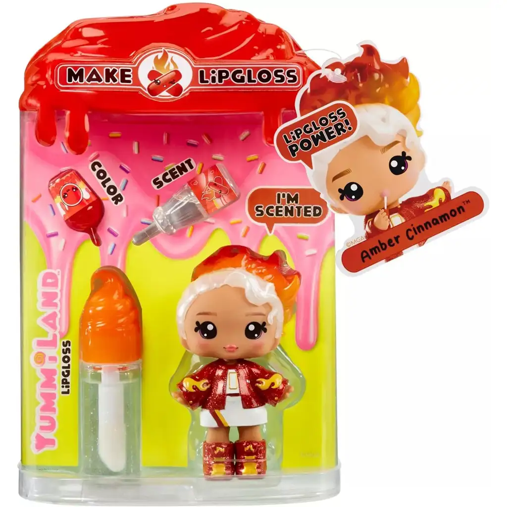 Yummiland: Csináld magad szájfény és baba - Amber Cinnamon 2. széria kép 1