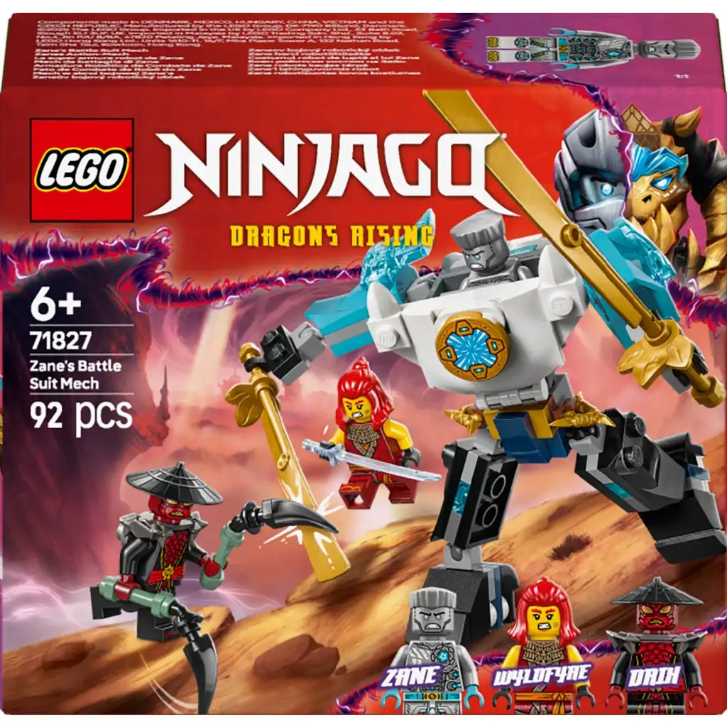 LEGO® Ninjago: Zane harci robotöltözéke (71827) kép 1