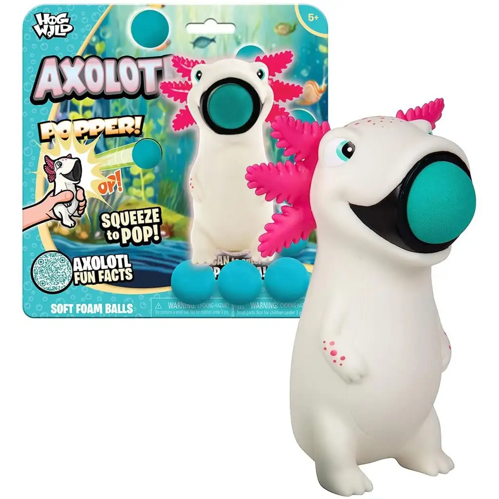 Zing: Popper Axolotl kilövő labdákkal kép 1