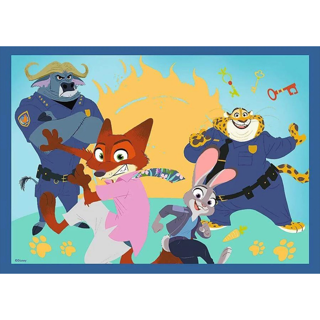 Zootropolis 2 - 4 az 1-ben 35-48-54-70db-os puzzle - Trefl kép 4