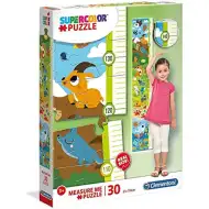 Aranyos állatkák fali mérce 30 db-os puzzle - Clementoni