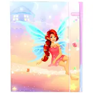 Spirit: Fairy tündéres gumis mappa A/4