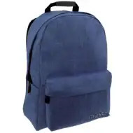 Must: Sötétkék Monochrome Jeans iskolatáska, hátizsák 32x17x42cm