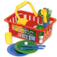 Piknikkosaras étkészlet - D-Toys