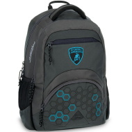 Ars Una: Lamborghini ergonomikus iskolatáska, hátizsák 33x45x24cm