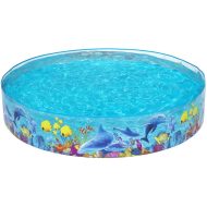 Bestway: Fill 'N Fun™ Odyssey tenger mintás merevfalú pancsoló medence Ø 244 x 46 cm