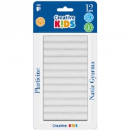 ICO: Creative kids natúr gyurma 12db-os 165g-os szett