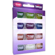 TyToo: Alapszínek csillámpor szett 12x2,5ml