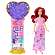 Disney Hercegnők: Csupaszív meglepetés baba - Ariel - Mattel