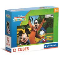 Mickey egér 12db-os mesekocka - Clementoni