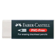 Faber-Castell: Vinyl grafit és színes ceruza radír 7081