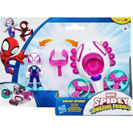 Póki és csodálatos barátai: Ghost-Spider figura Copter járművel - Hasbro