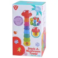 Playgo: Gombaház toronyépítő játék