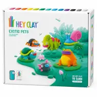 Hey Clay: Egzotikus állatok nagy gyurmaszett telefonos applikációval