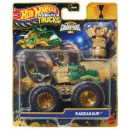 Hot Wheels Monster Trucks:Rageasaur bajnok monster kisautó serleggel 1/64 - Mattel