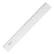 ICO: vonalzó átlátszó 20cm-es