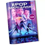 K-Pop démonvadászok gyűjtőalbum gyűjthető matricákhoz - 2 x 5 db matricával