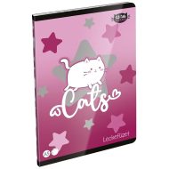 ICO: LizzySuli Kittok Stars leckefüzet A/5 40lapos