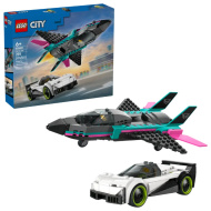 LEGO® City: Repülő vs. autó (60489)