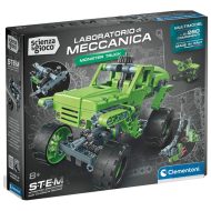 Science & Play: Mechanikai műhely - Monster truck építőkészlet - Clementoni