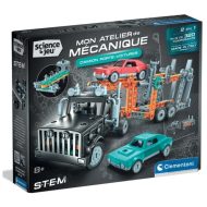 Science & Play: Mechanikai műhely - Szállító kamion építőkészlet - Clementoni
