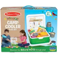 Melissa & Doug: Hűtőtáska ételekkel és kiegészítőkkel játékszett