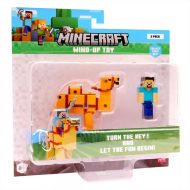 Minecraft 3D figura felhúzható állattal 2. sorozat többféle változatban 1db