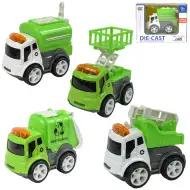 Speed Racer: Lendkerekes szemétszállító kamion többféle változatban 6cm 1db