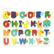 ABC fa formaválogató puzzle