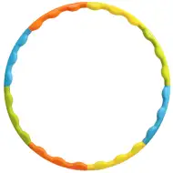 Színes szétszerelhető hullahopp karika 58cm-es átmérő