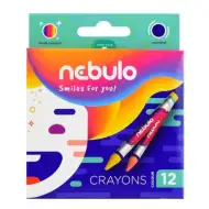 Nebulo: Színes zsírkréta szett 12db-os