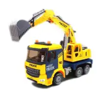 Power Truck markolódarus teherautó fénnyel és hanggal 40cm