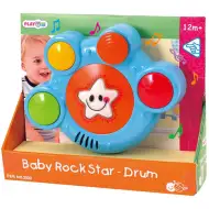 Playgo: Rocksztár bébi elektromos dob fényekkel és hangokkal