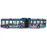 SIKU Kék városi csuklós busz 1/55