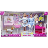 Steffi Love – Pizsama Party család játékszett - Simba Toys