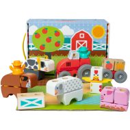 Blockables: Farm fa építőjáték - Melissa & Doug