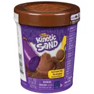 Kinetic Sand: Fagyis doboz barna homokgyurmával - Spin Master