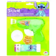 Stitch buborékfújó pisztoly szett fénnyel