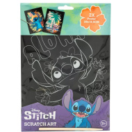 Canenco: Stitch képkarc poszter, 29x15 cm, 2 db-os